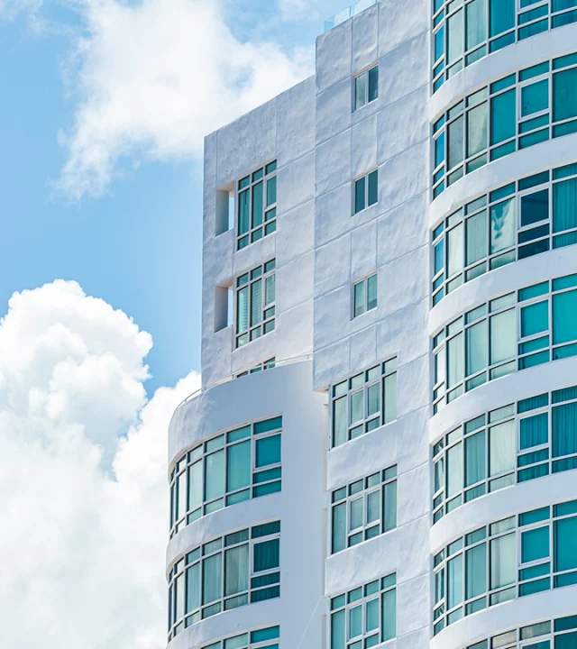 arquitecture-modern-white-building-design-with-blue-windows-sky-from-puerto-rico arquitecture-modern-white-building-design-with-blue-windows-sky-from-puerto-rico